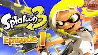 NEW Splatoon Game  Splatoon 3 Gameplay Walkthrough Part 1  Story Mode The Crater 100 [upl. by Meier]