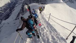 Aiguille du Midi Arete Chamonix 2016 [upl. by Megargee]