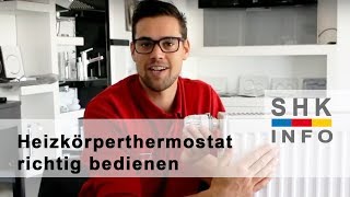 Heizkörperthermostat richtig bedienen [upl. by Canning]