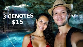 MEXICOS MAGICAL CENOTES 🇲🇽 VALLADOLID YUCATAN [upl. by Hobbie]