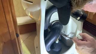 Tecma Thetford Toilet Issues and Repair  Teardown and Reassemble [upl. by Jabe]