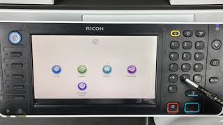 الدخول علي البرامج في الماكينات الريكو الجديد ricoh mpc4503 [upl. by Clarissa]