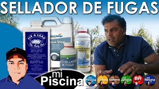 Como Usar Sellador de Fuga de Piscinas [upl. by Ecnarretal]