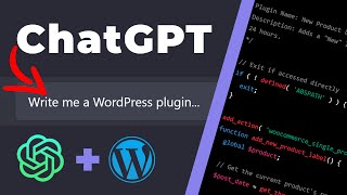 I Asked ChatGPT To Write A WordPress Plugin… [upl. by Aluin]