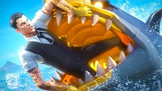 MIDAS vs THE MYTHIC SHARK A Fortnite Short Film [upl. by Nelyk]