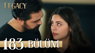 Emanet 183 Bölüm  Legacy Episode 183 [upl. by Nilre]