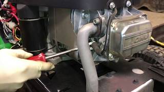 How to remove a spark plug John Deere D110 [upl. by Tak]