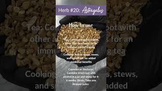 Herb 20 Astragalus [upl. by Jamesy871]