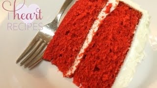 Best Red Velvet Cake Recipe  I Heart Recipes [upl. by Suitangi492]