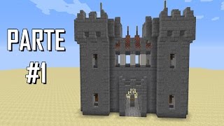 Minecraft  COMO FAZER UM CASTELO ÉPICO 1 [upl. by Adanar]