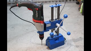 Trapano magnetico fai da te homemade magnetic drill [upl. by Salisbarry987]