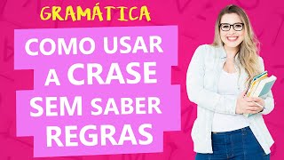 COMO SABER SE TEM CRASE  Profa Pamba [upl. by Ayhdnas]