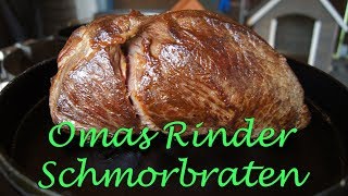 Omas Rinderschmorbraten YBBQ [upl. by Eetsim449]