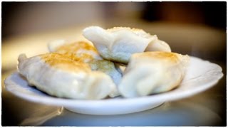 Meat Pierogies  Pierogi z Miesem  Anias Polish Food Recipe 40 [upl. by Ettevroc]