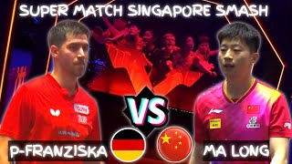 Ma long vs Patrick Franziska WTT Singapore Smash 2024 [upl. by Angelika]