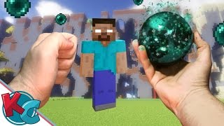 Realistic Minecraft 11  The Herobrine Battle [upl. by Urbana]