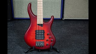 MTD Kingston Super 4 String Bass Review [upl. by Erdnoid]