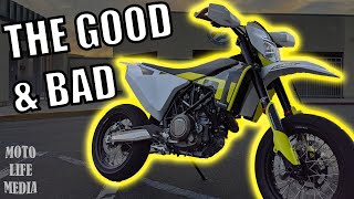 100 Mile Review  2020 Husqvarna 701 SM [upl. by Sherourd]