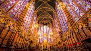 A Walk Through SainteChapelle Paris [upl. by Icnan252]