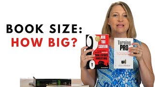 How Big Will My Book Be Includes book size examples [upl. by Nimzaj]