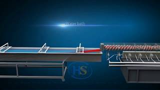 Twin screw extruder working principle  3D demonstration [upl. by Lynea99]