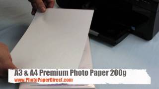 A3 and A4 Pro Photo Paper 200g [upl. by Nanfa147]