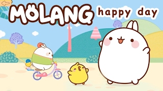 MOLANG A HAPPY DAY  FUN GAMES FOR TODDLERS Fun Activity App for Kids [upl. by Fleischer848]