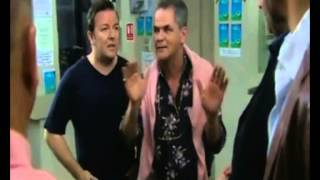 EXTRAS Bloopers Ricky Gervais Yuma Yuma Yuma [upl. by Aihsenal175]