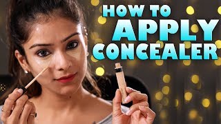 How To Apply Concealer  Correct Way To Apply Concealer  Makeup Tutorial  Foxy Makeup Tutorials [upl. by Terina]