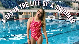 A DAY IN THE LIFE OF A HIGH SCHOOL ATHLETE  Swimming [upl. by Nylra543]