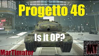 Is the Progetto 46 OP  WoT Blitz [upl. by Stanislaus793]