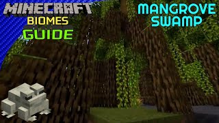 Mangrove Swamp  Minecraft Biomes Guide [upl. by Ahseram]