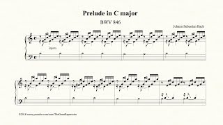 Bach Prelude in C major BWV 846 [upl. by Croteau]