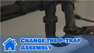 Plumbing Advice  How to Change the PTrap Assembly [upl. by Soni]