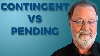 What are contingent vs pending contracts [upl. by Anah]