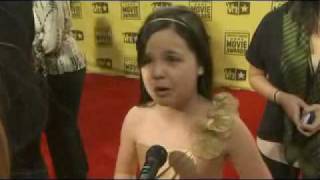 Bailee Madison  15th Annual Critics Choice Awards Interview [upl. by Ianej]