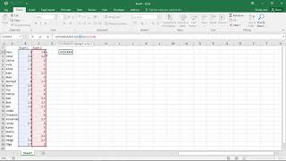 Excel  Covariance and Correlation [upl. by Le]