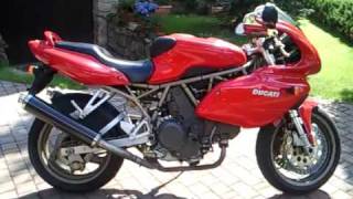 Ducati 750 SS Supersport 1999 sound test high quality [upl. by Wistrup]