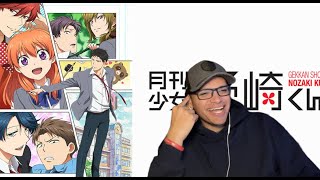 Monthly Girls Nozaki kun EPISODE 1 REACTION [upl. by Llehcram]