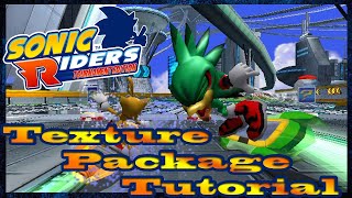 How to getuse Sonic Riders Tournament Edition Texture Packages [upl. by Eixid]