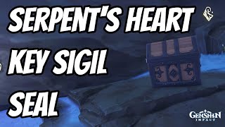 Serpents Heart Key Sigil Seal  Genshin Impact [upl. by Finkelstein]