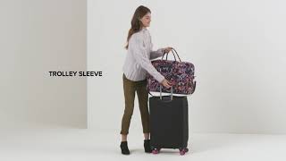 Grand Weekender Travel Bag  Vera Bradley [upl. by Nafri]