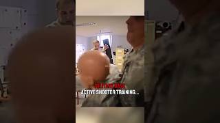 Military base active shooter scenario training‼️🤯 military army combat war [upl. by Haleak502]