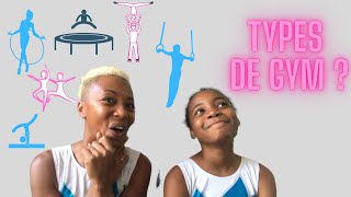 QUELS SONT LES TYPES DE GYMNASTIQUE [upl. by Argela]