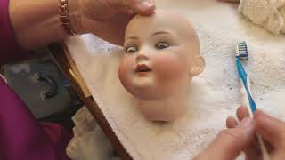 DOLL REPAIR BASICS  CLEANING AND STRINGING  PUT YOUR DOLL BACK TOGETHER [upl. by Larcher]