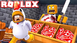 SCAPPIAMO DAL MACELLAIO CATTIVO SU ROBLOX [upl. by Donal]