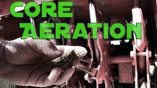 Lawn Core Aeration Benefits and Basics  How To Use An Aerator [upl. by Wendy]