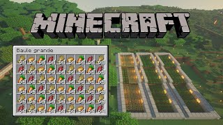 LA FARM DI GRANO PATATE CAROTE E BARBABIETOLE 121 e 120 – Tutorial Minecraft ITA [upl. by Ettenej475]