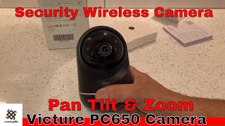 Victure PC650 Wireless Security Camera Unboxing amp Info [upl. by Alakam]