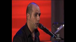 Checco Zalone Show imita Eros Ramazzotti e Vasco [upl. by Ahtera143]